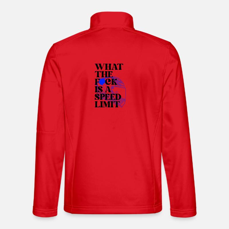 Car - Unisex Softshell Jacket - red