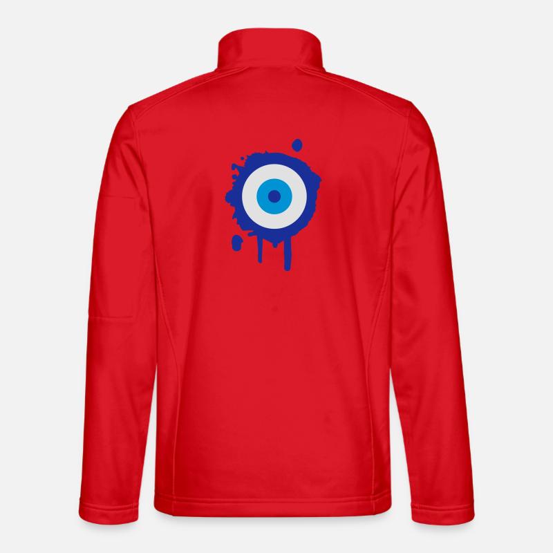 Ein orientalisches Amulett - Unisex Softshelljacke - Rot
