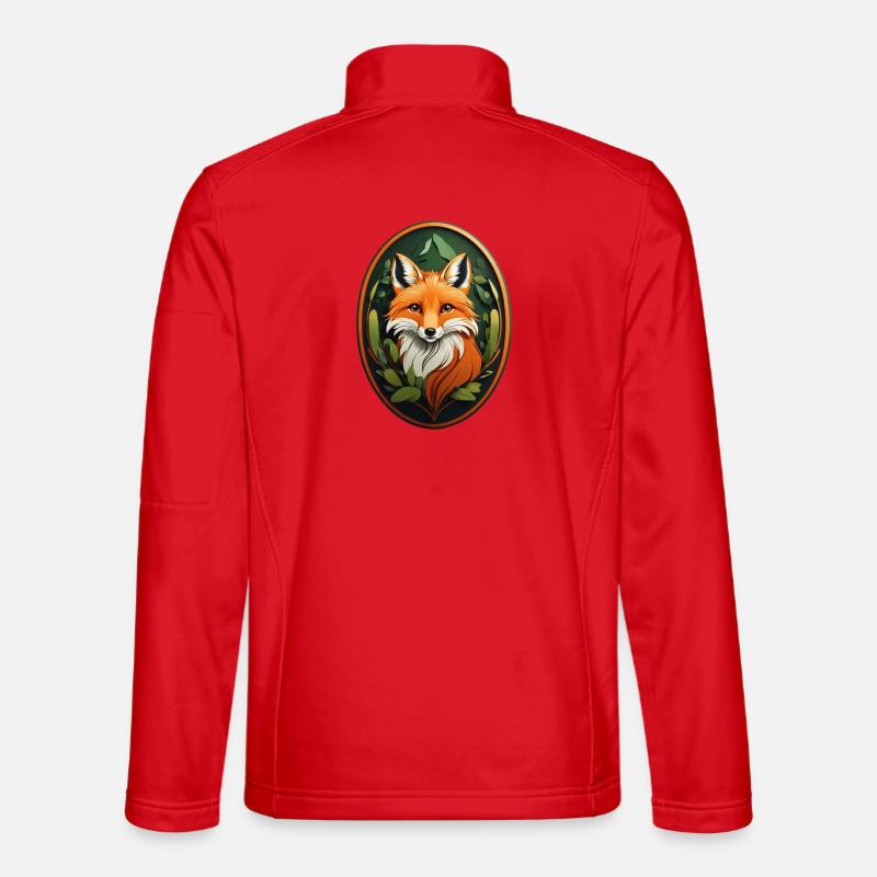 Red fox Unisex Softshell Jacket