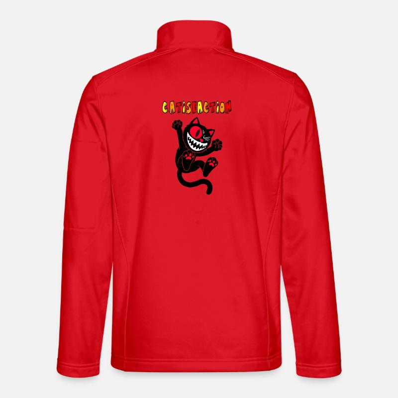Catisfaction - Unisex Softshelljacke - Rot