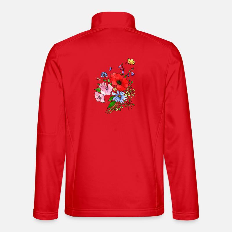 Fleur Veste en tissu softshell Unisexe