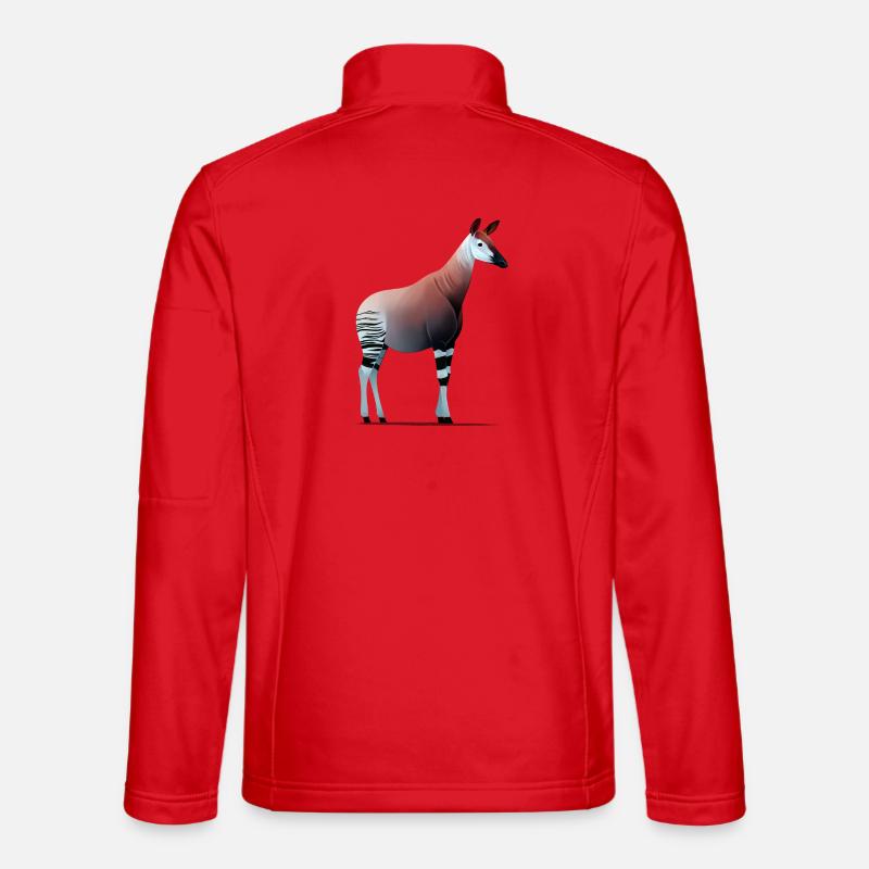 Okapi - Unisex Softshell Jacket - red