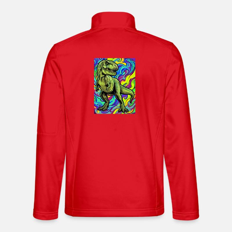 dinosaure Veste en tissu softshell Unisexe