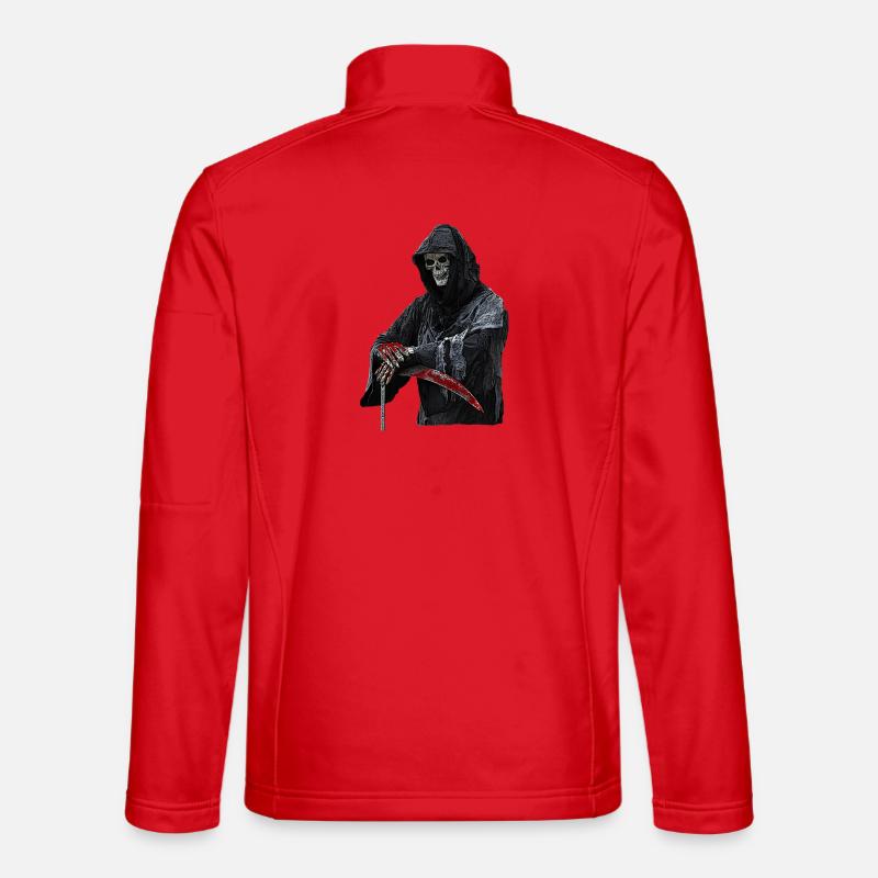 Totenkopf,Satan,Black Metal,Teufel,Fährmann, Unisex Softshelljacke