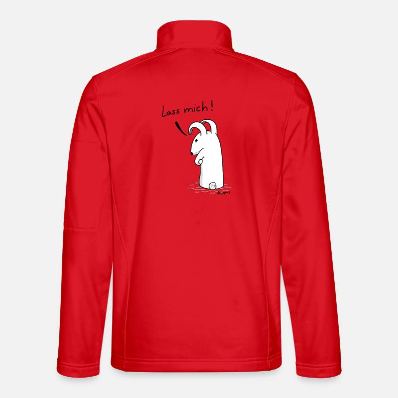 Grummelhase "Lass mich" Unisex Softshelljacke