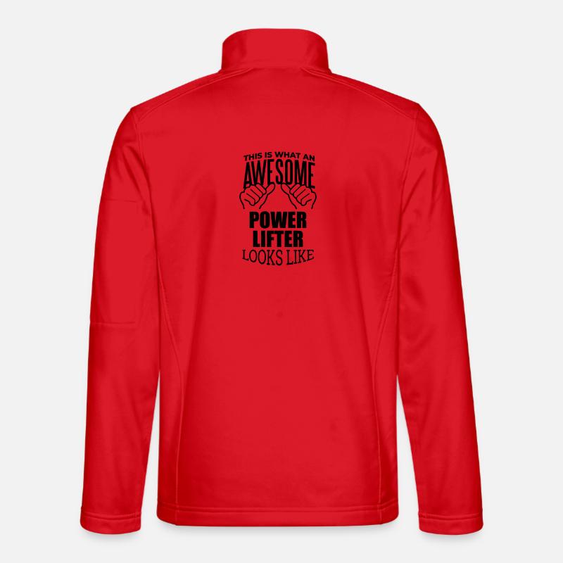 haltérophile Veste en tissu softshell Unisexe