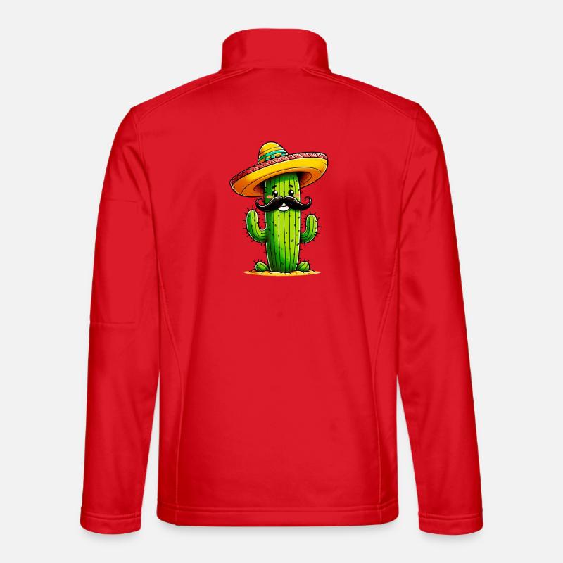 Cactus - Unisex Softshell Jacket - red