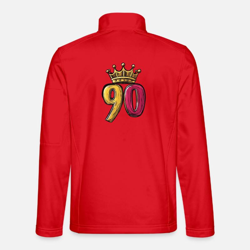 90 Number Crown Unisex Softshell Jacket