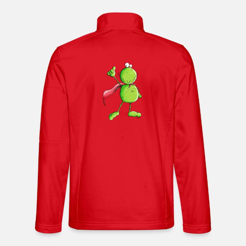 Super Frog - Unisex Softshell Jacket - red