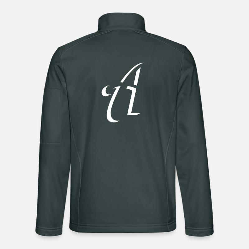Letter A, Name, der Buchstabe A Unisex Softshelljacke