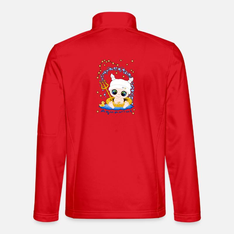 sternzeichen_aquarius Unisex Softshelljacke