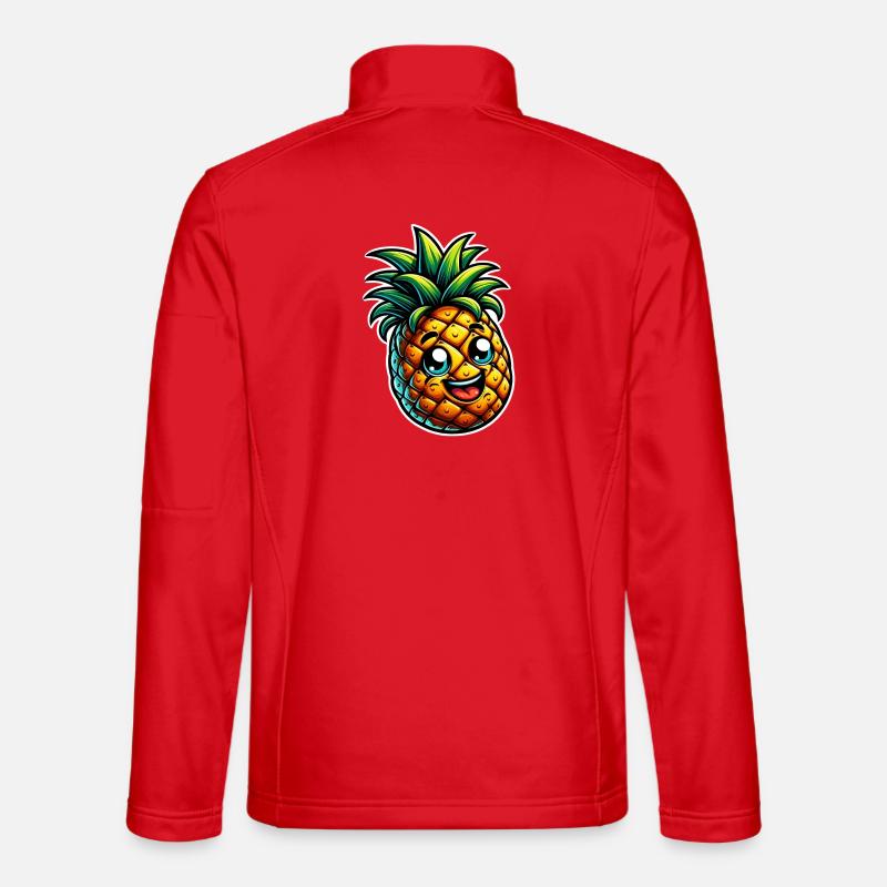 Pineapple - Unisex Softshell Jacket - red
