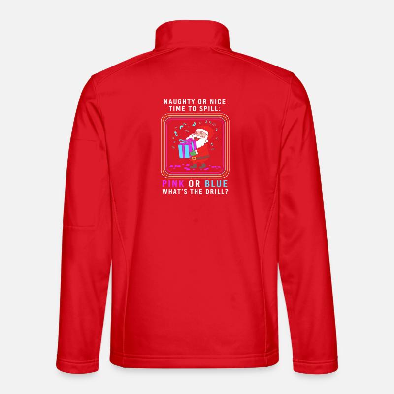 Werdende Mutter Werdende Mama Weihnachten - Unisex Softshelljacke - Rot