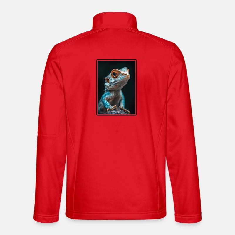 Lizards Lizard - Unisex Softshell Jacket - red