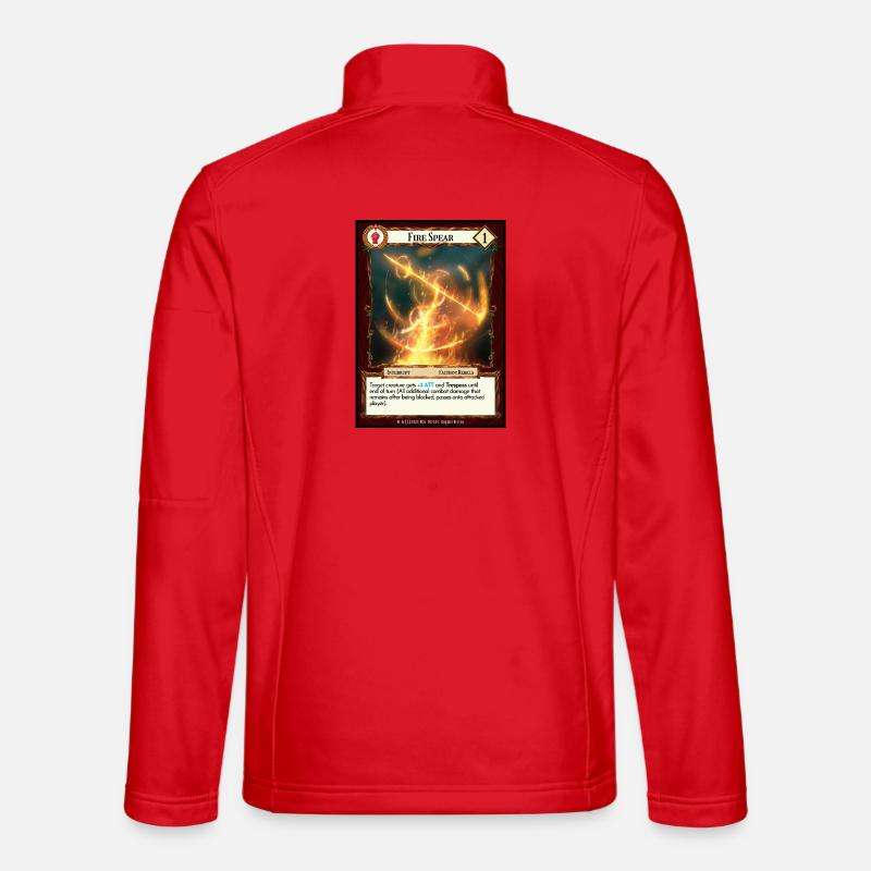 Fire Spear Unisex Softshell Jacket