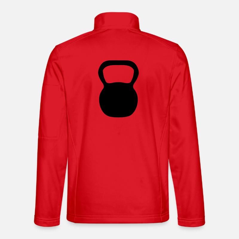 Kettle Bell - Unisex Softshell Jacket - red