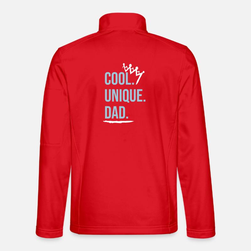 Cool dad - Unisex Softshell Jacket - red