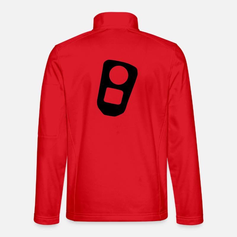 can flap can opener flap box - Unisex Softshell Jacket - red
