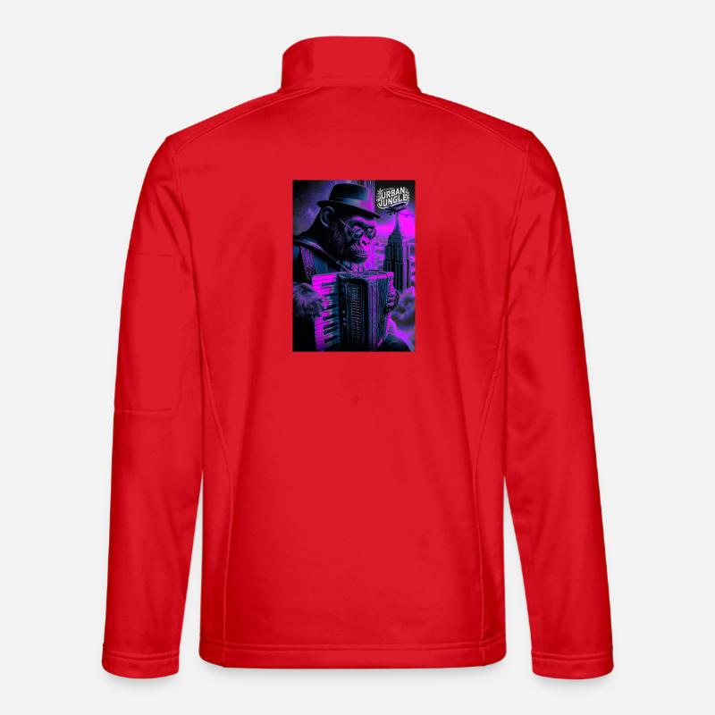 Urban Jungle - Unisex Softshell Jacket - red