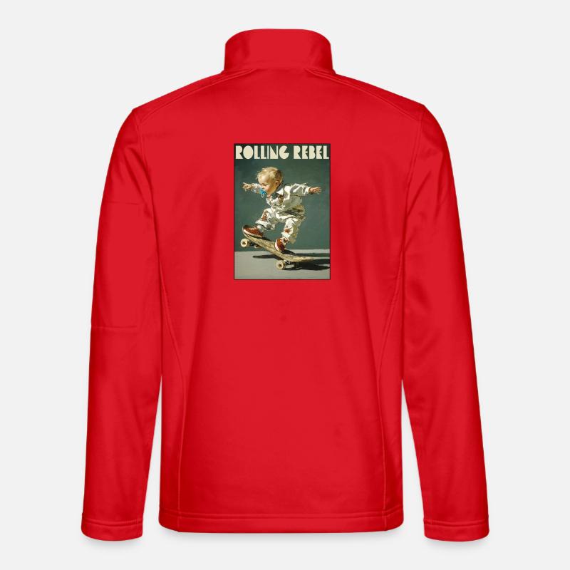 Rolling Rebel Unisex Softshell Jacket