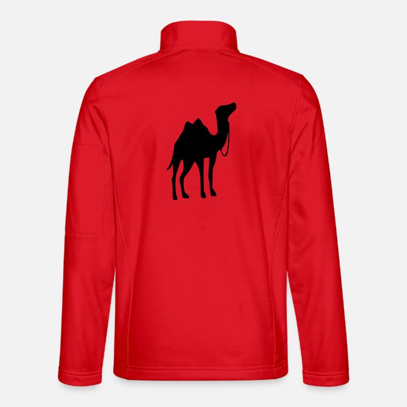 Kamel T-shirt Geschenk - Unisex Softshelljacke - Rot