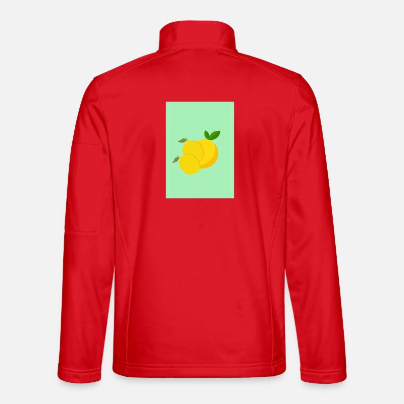 Zitronen Unisex Softshelljacke