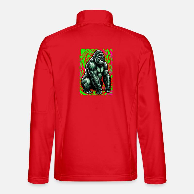 gorilla - Unisex Softshell Jacket - red