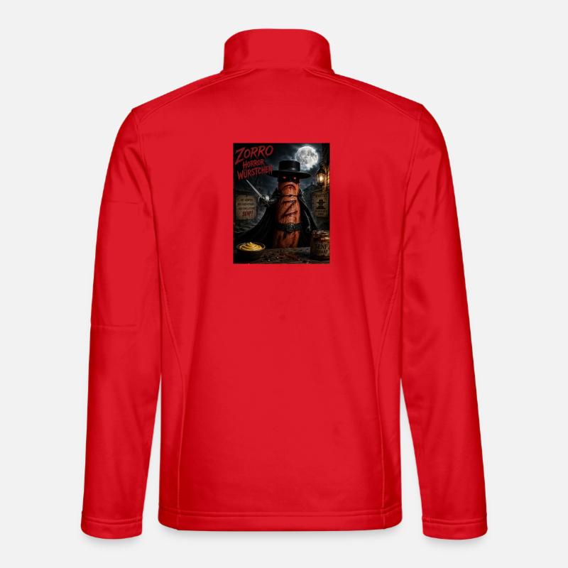 Zorro Horror Würstchen  Unisex Softshelljacke