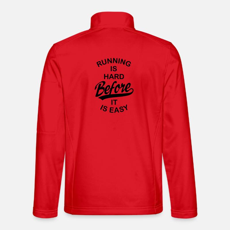 laufen - Unisex Softshelljacke - Rot