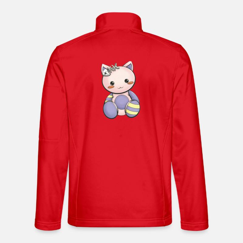 Manga - Unisex Softshelljacke - Rot