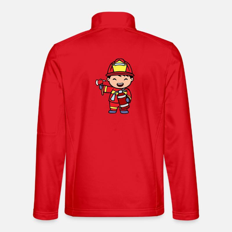 Fire extinguishers Firefighters Fire protection Unisex Softshell Jacket