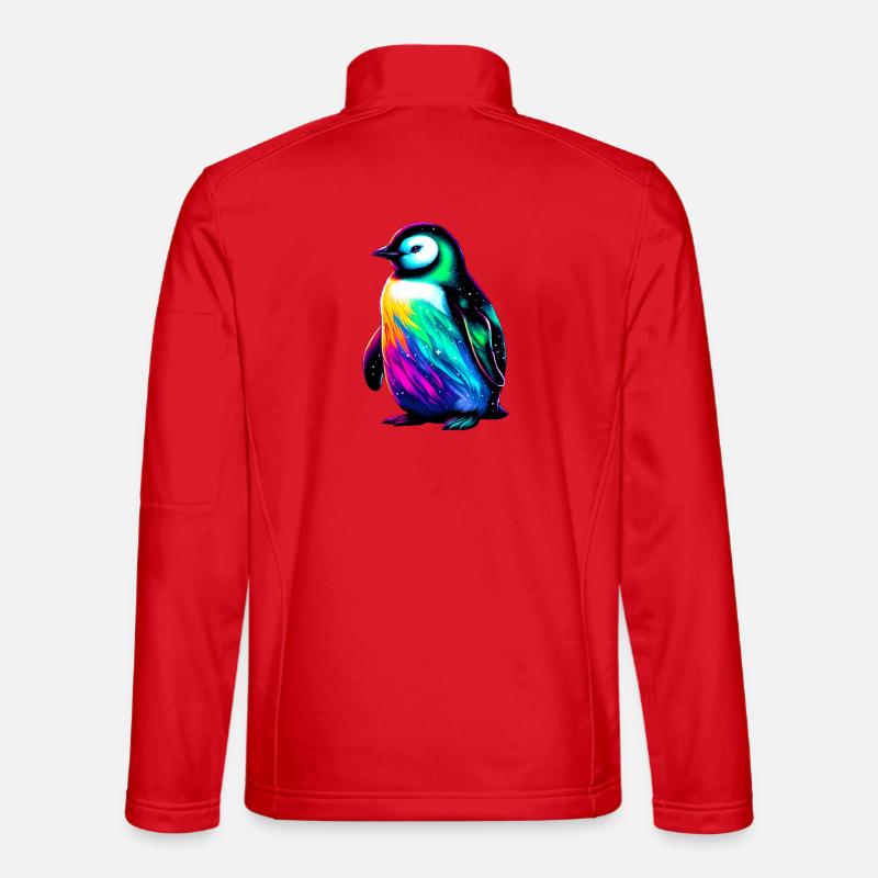Penguin - Unisex Softshell Jacket - red