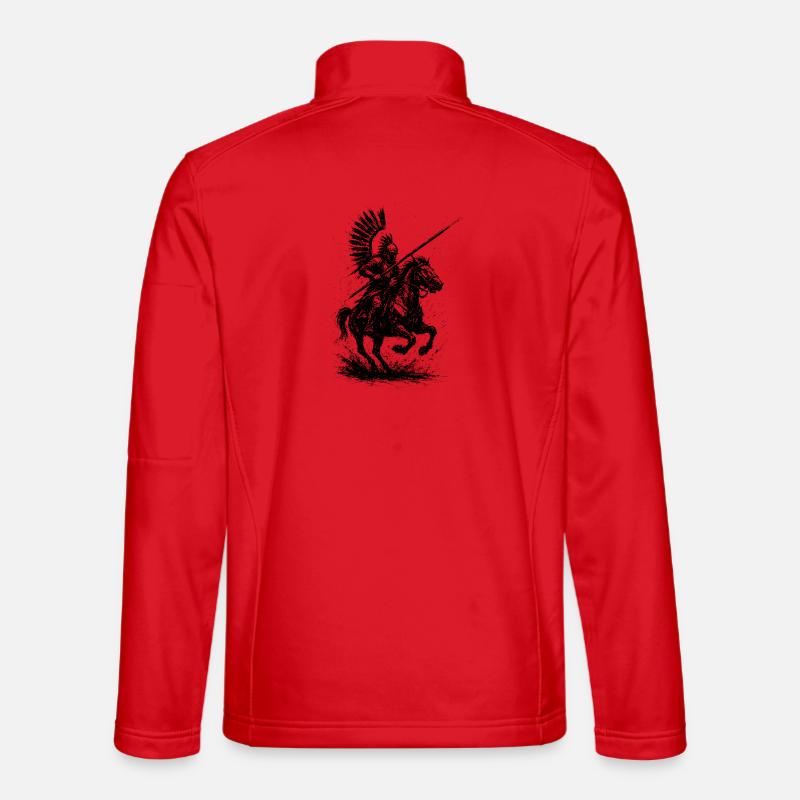 Hussars as Pride - Unisex Softshell Jacket - red