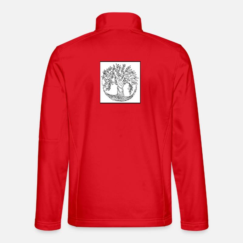 Arbre de vie Veste en tissu softshell Unisexe