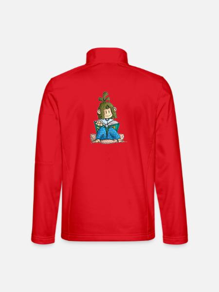 Quinn - das Tierarzt / - Unisex Softshelljacke - Rot
