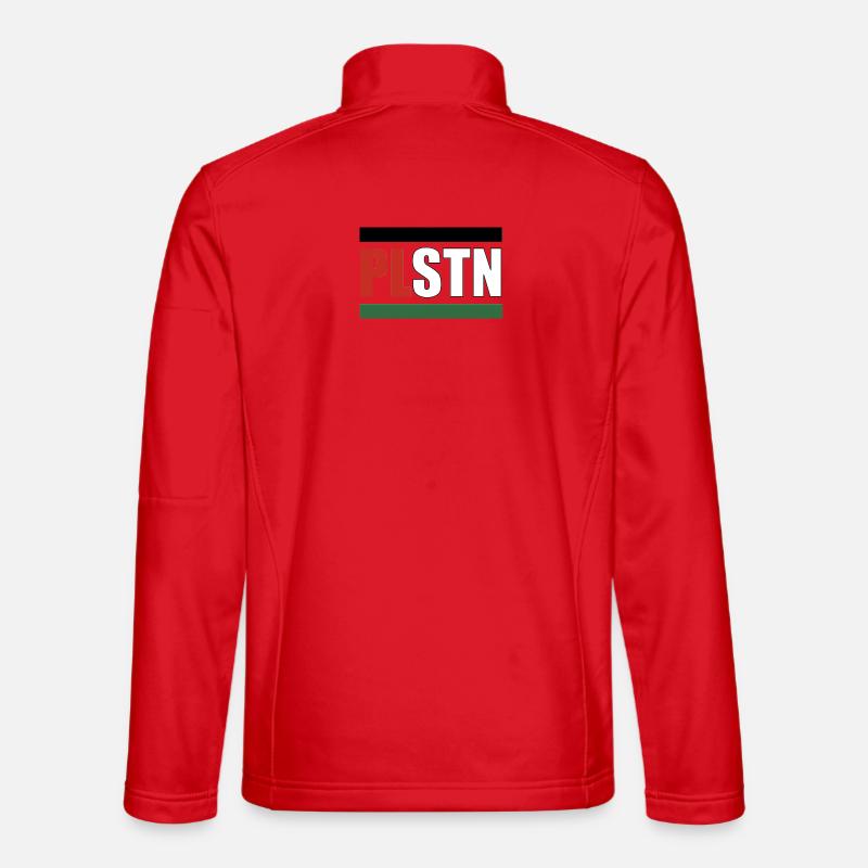 FREE PLSTN - Unisex Softshell Jacket - red
