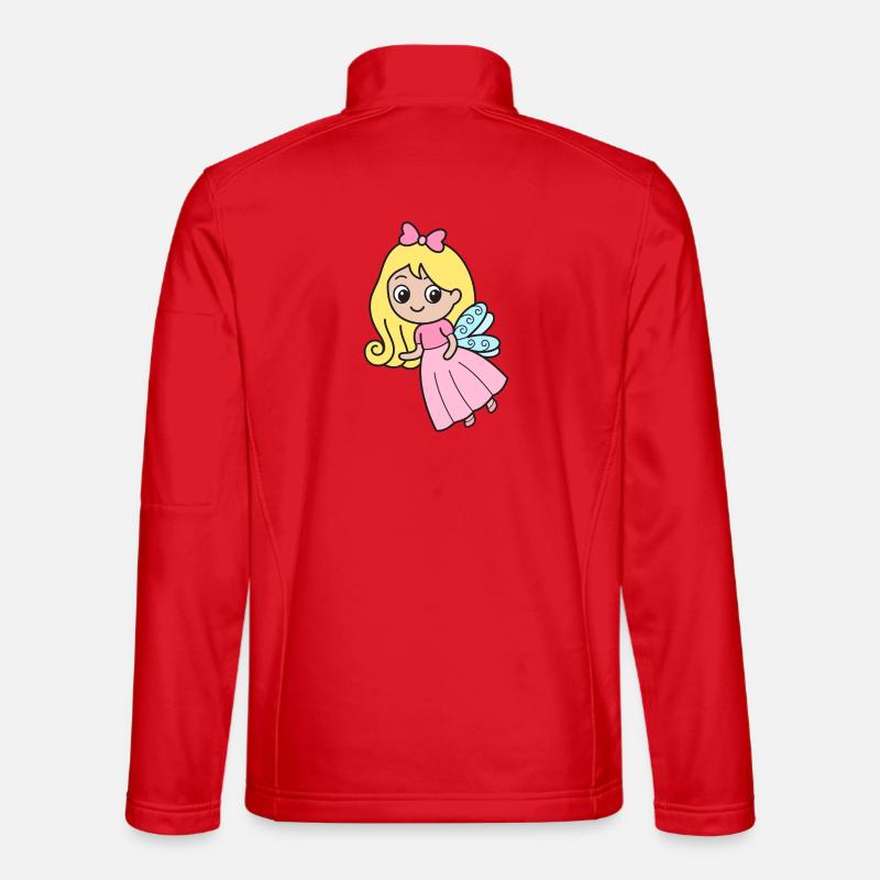 Fee - Unisex Softshelljacke - Rot