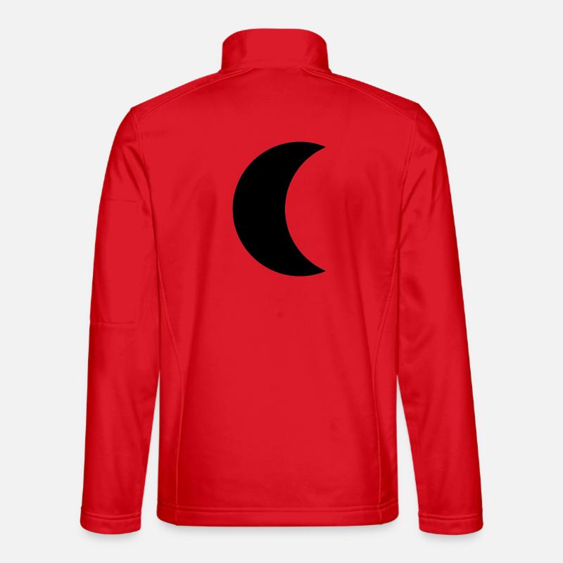 Crescent moon Unisex Softshell Jacket