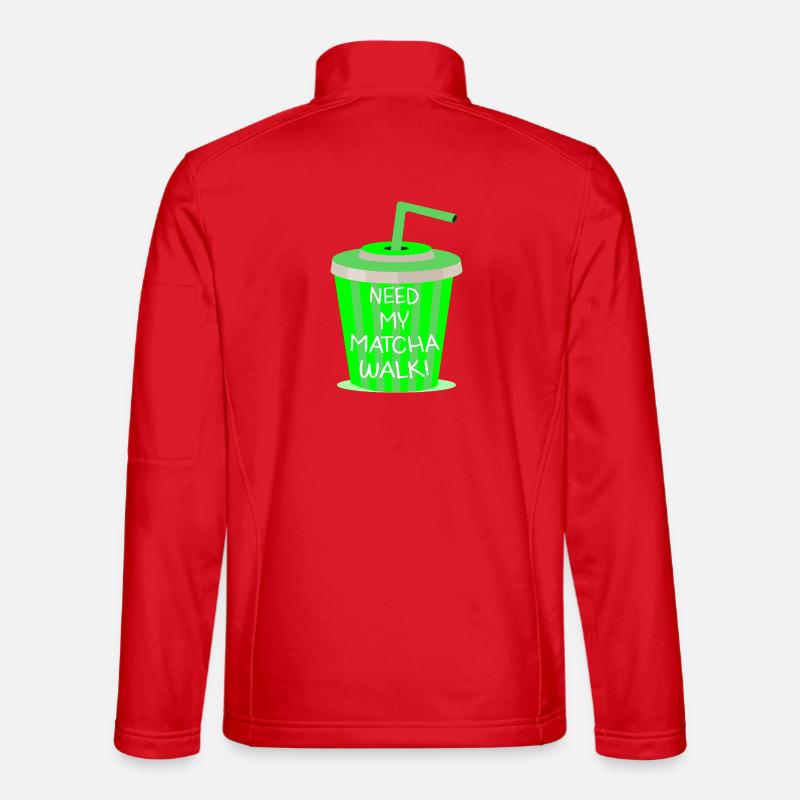 Matcha Walk Veste en tissu softshell Unisexe