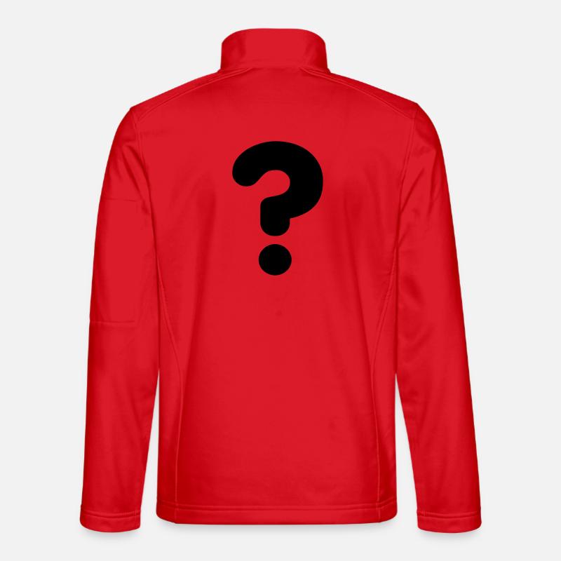 Bild-Fragezeichen # Unisex Softshelljacke