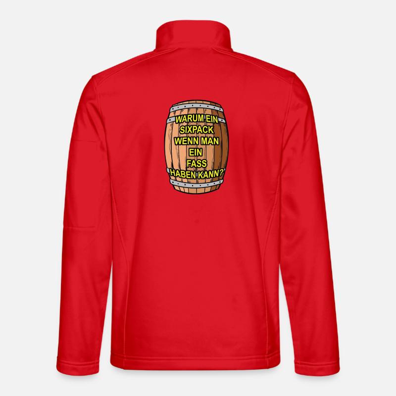 Six-pack? I'll take a barrel Unisex Softshell Jacket