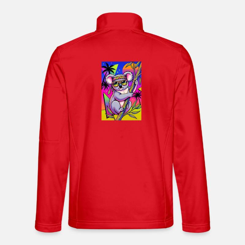 Koala - Unisex Softshell Jacket - red