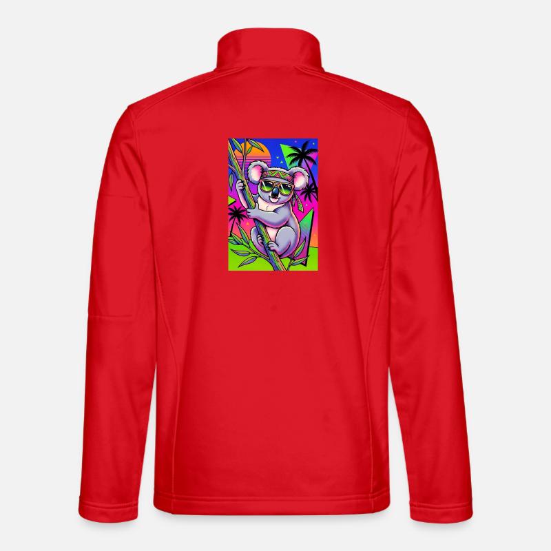 Koala - Unisex Softshell Jacket - red