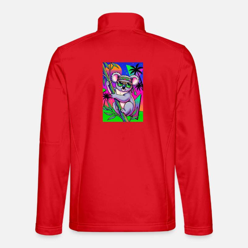 Koala - Unisex Softshell Jacket - red