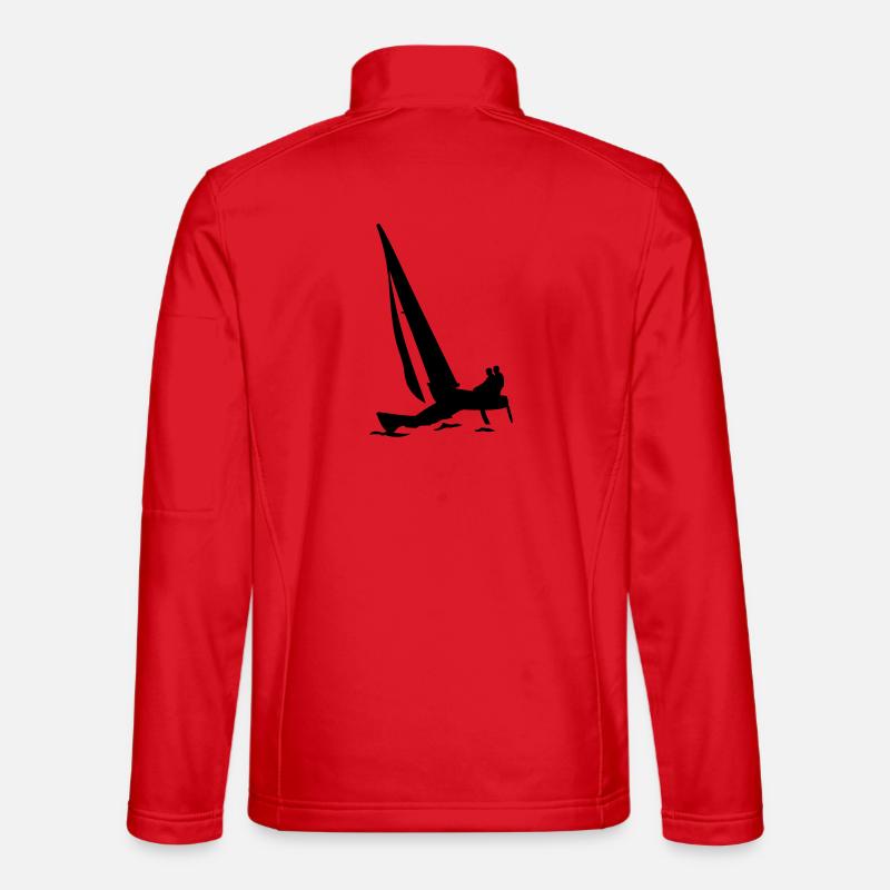 catamaran Veste en tissu softshell Unisexe
