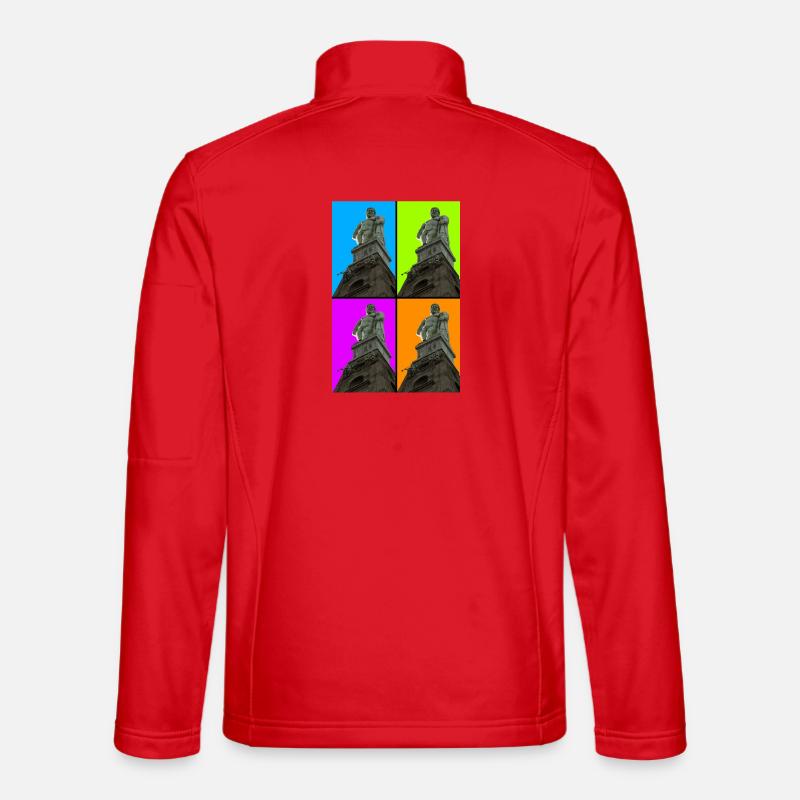 Herkules - Kassel - Unisex Softshelljacke - Rot