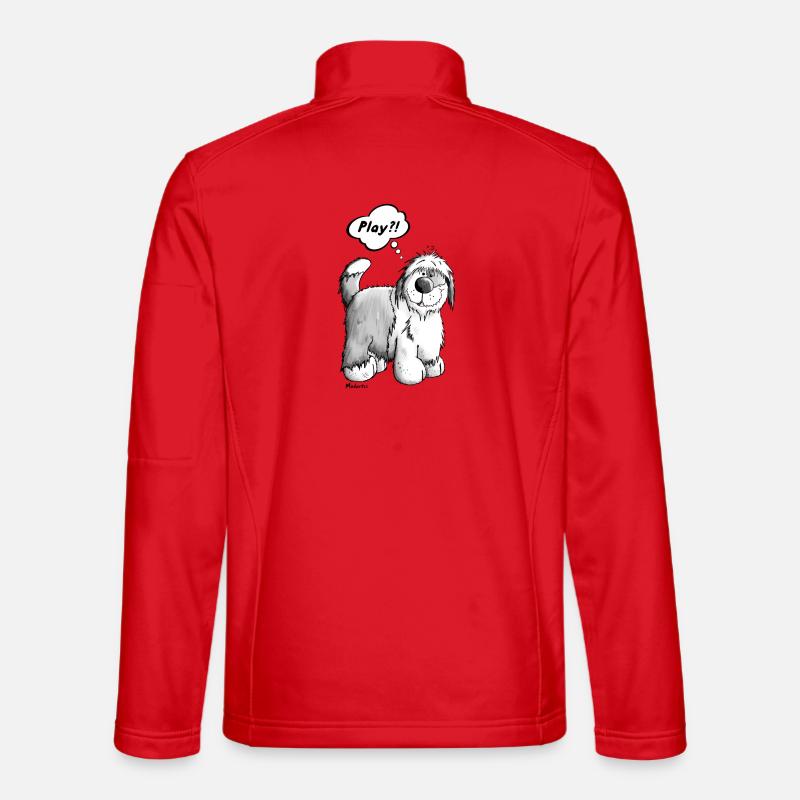 Playing Bobtail Veste en tissu softshell Unisexe