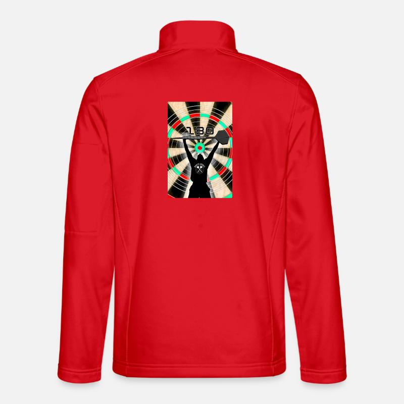 Darts Sport 180 - Unisex Softshelljacke - Rot