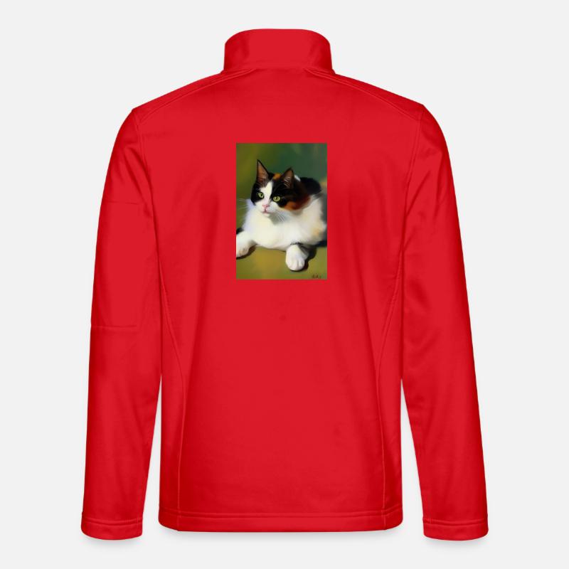 Image du chat Veste en tissu softshell Unisexe