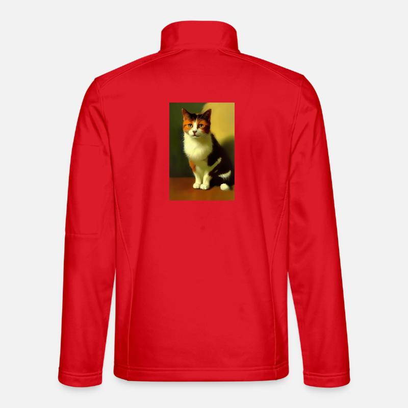 Image du chat Veste en tissu softshell Unisexe